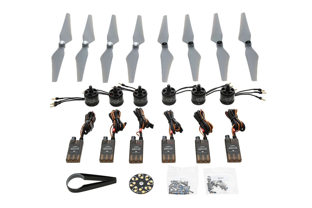 DJI E305 на 6 роторов (моторы, регуляторы, винты) DJI E305 на 6 роторов (моторы