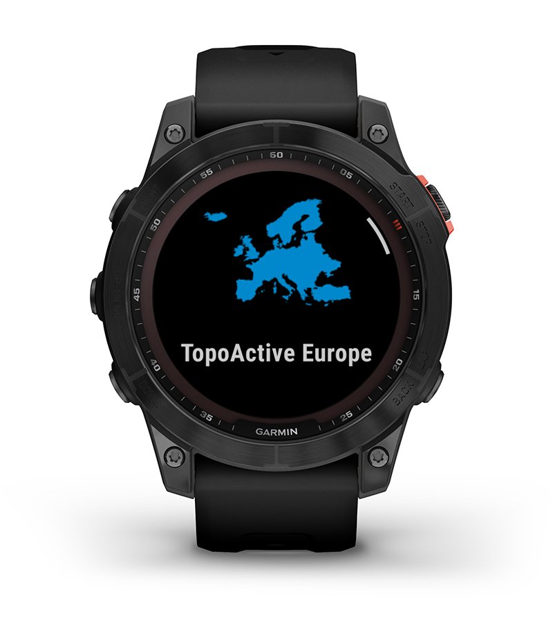 Карты TopoActive для нескольких континентов